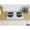 Plaque de cuisson Candy CVG6WW 59 cm gaz verre trempé 4 zones blanche intégrée