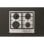Plaque de cuisson Whirlpool AKTL629/WH gaz 59 cm verre blanc 4 foyers