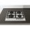 Plaque de cuisson Whirlpool AKTL629/WH gaz 59 cm verre blanc 4 foyers