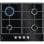 Placa a Gás Electrolux KGG6426K Vidro Preto 4 queimadores 56 cm Integrada