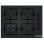 Plaque de cuisson Bosch Serie 2 POP6B6K30 gaz 60 cm noir verre 4 foyers