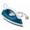 Ferro de viagem Esperanza TRAVEL IRON SMOOTHER 1200W azul branco soleplate antiaderente