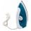 Bügeleisen Esperanza TRAVEL IRON SMOOTHER kompakt Antihaftsohle Blau Weiß 1200 W