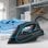 Ferro a vapor-seco Maestro MR-310C cerâmica 2400 W preto azul