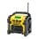 Radio de obra DeWALT DCR019-QW AM/FM Ión de Litio Negra y Amarilla