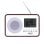 Radio portátil Camry CR 1153 Digital FM LCD Termómetro Alarma Marrón