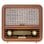 Radio Personal Camry CR 1188 Analógica AM FM 10 W Madera Bluetooth USB AC