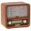 Radio Personal Camry CR 1188 Analógica AM FM 10 W Madera Bluetooth USB AC