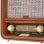 Radio Personal Camry CR 1188 Analógica AM FM 10 W Madera Bluetooth USB AC