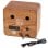 Radio Personal Camry CR 1188 Analógica AM FM 10 W Madera Bluetooth USB AC