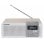 Radio portátil Blaupunkt PP14BT Bluetooth 6W USB MicroSD madera y blanco