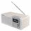 Radio portátil Blaupunkt PP14BT Bluetooth 6W USB MicroSD madera y blanco