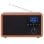 Radio portable Adler AD 1184 numérique DAB+ AM FM Bluetooth 15 W bois