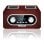 Radio portátil Blaupunkt PP5.2BR marrón 3 W FM con batería recargable