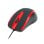 Ratón Havit 6950676221787 Cableado 1000 DPI Negro Rojo Compacto 3 Botones