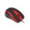 Ratón Havit 6950676221787 Cableado 1000 DPI Negro Rojo Compacto 3 Botones
