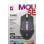 Mouse Defender FLASH MB-600L USB 1200DPI Nero Ambidestro Illuminazione RGB