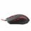 Mouse Esperanza EGM205R USB 2400DPI Nero Rosso 6 Pulsanti Cavo Trecciato LED