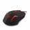 Mouse Esperanza EGM205R USB 2400DPI Nero Rosso 6 Pulsanti Cavo Trecciato LED