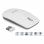 Mouse Esperanza EM120W Wireless RF 2400DPI Grigio Bianco 4 Pulsanti