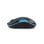 Maus A4Tech G3-200N RF Wireless 1000 DPI Schwarz Blau Ambidextrous Nano-Empfänger