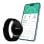 Media-Tech MT871 Bluetooth 44mm IPS Silver Correa Negra Multi Monitor Cardíaco SpO2 Sueño