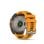 Garmin Fenix 8 GPS Bluetooth 51mm AMOLED Titânio Pulseira Preta e Laranja Tamanho Único 40m SpO2 Pulsómetro