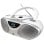 Grabadora de CD Blaupunkt BB14WH Plata Blanco Altavoces USB Radio LCD