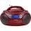 Reproductor CD portátil Blaupunkt BB18RD Rojo 4W FM USB MP3