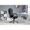 Bürostuhl Activejet YK7304 mit Massagefunktion und Heizung, gepolstert, schwarz