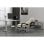 Bürostuhl Activejet YK7416 BE gepolstert Beige Leder PU Ergonomisch