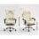 Bürostuhl Activejet YK7416 BE gepolstert Beige Leder PU Ergonomisch