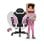 Silla Huzaro RANGER 1.0 Pink Mesh respaldo malla ergonómica ajustable