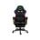 Silla gaming Huzaro FORCE 4.7 negra 140 kg tejido reposabrazos 360° iluminación