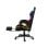 Silla gaming Huzaro FORCE 4.7 negra 140 kg tejido reposabrazos 360° iluminación