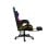 Silla gaming Huzaro FORCE 4.7 negra 140 kg tejido reposabrazos 360° iluminación