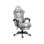 Silla gaming Huzaro FORCE 4.7 gris respaldo acolchado reposabrazos ajustables
