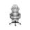 Silla gaming Huzaro FORCE 4.7 gris respaldo acolchado reposabrazos ajustables