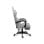 Silla gaming Huzaro FORCE 4.7 gris respaldo acolchado reposabrazos ajustables