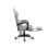 Silla gaming Huzaro FORCE 4.7 gris respaldo acolchado reposabrazos ajustables