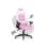 Silla gaming Huzaro Ranger 6.0 bucket ajustable rosa soporte 130 kg