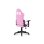 Silla gaming Huzaro Ranger 6.0 bucket ajustable rosa soporte 130 kg