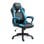 Butaca Gaming Huzaro FORCE 2.5 Reposabrazos Duro Cuero Altura Ajustable Negro Azul
