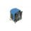 Refrigeración Aire Supermicro Socket LGA1150 4U SNK-P0051AP4 3800RPM 95W Azul Plata