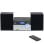 Radio Camry Premium CR 1173 Bluetooth CD USB 10W Nero Argento