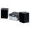 Radio Camry Premium CR 1173 Bluetooth CD USB 10W Nero Argento