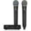 Microfono Behringer ULM302MIC wireless 2.4 GHz con doppio trasmettitore e ricevitore