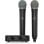 Microfono Behringer ULM302MIC wireless 2.4 GHz con doppio trasmettitore e ricevitore