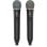 Microfono Behringer ULM302MIC wireless 2.4 GHz con doppio trasmettitore e ricevitore