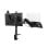 Supporto monitor Trust Mara per doppio schermo 32" molla a gas nero